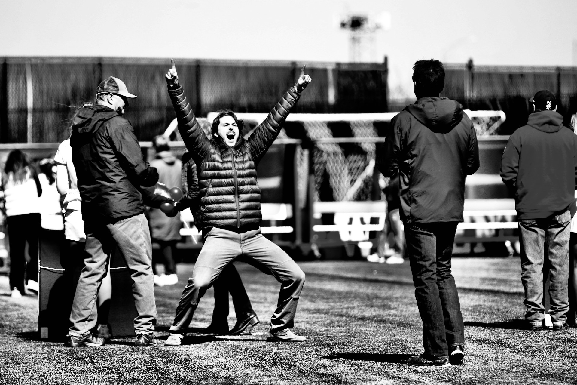 Fan in Monochrome
